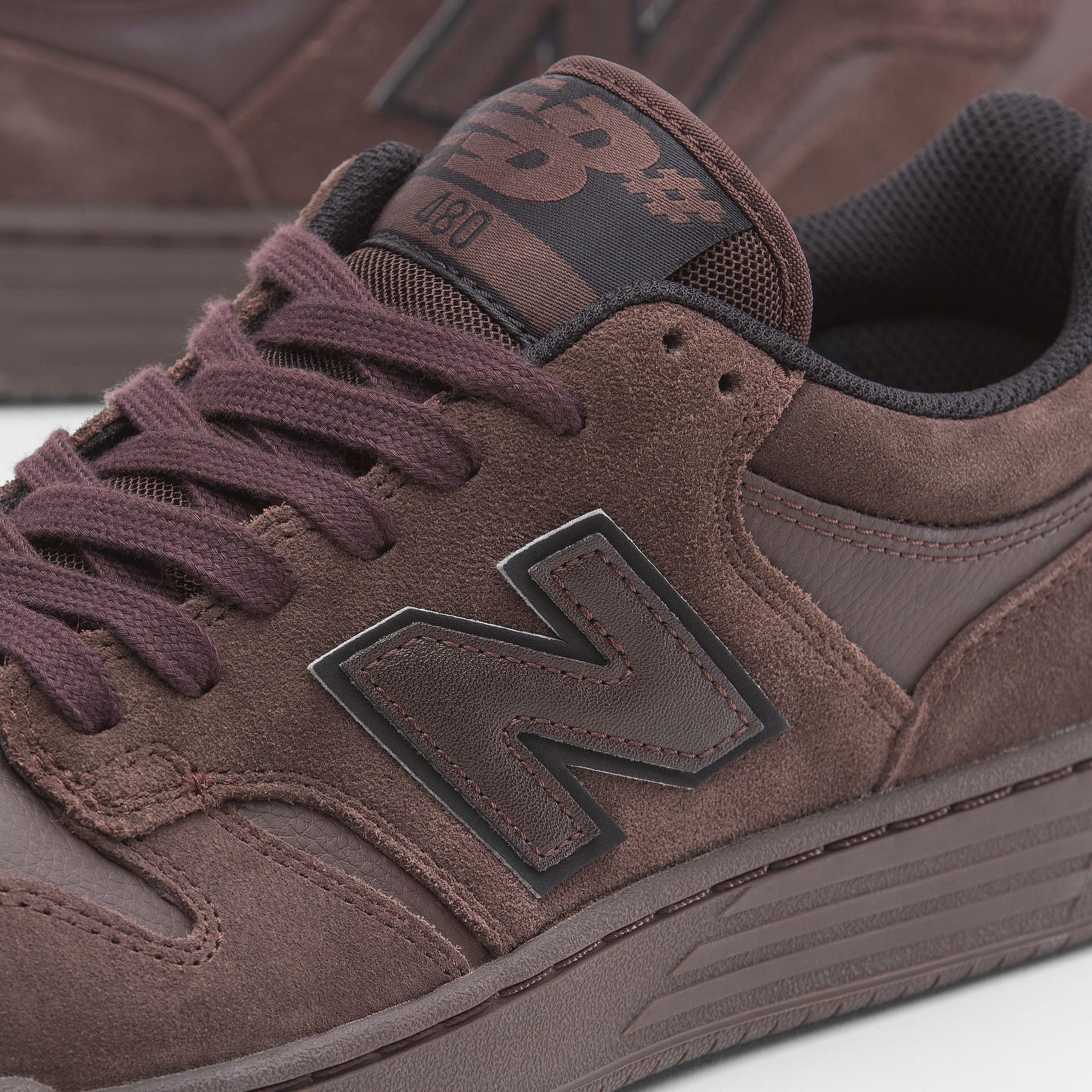 New Balance Shoes NB Numeric 480 - Chocolate/Chocolate