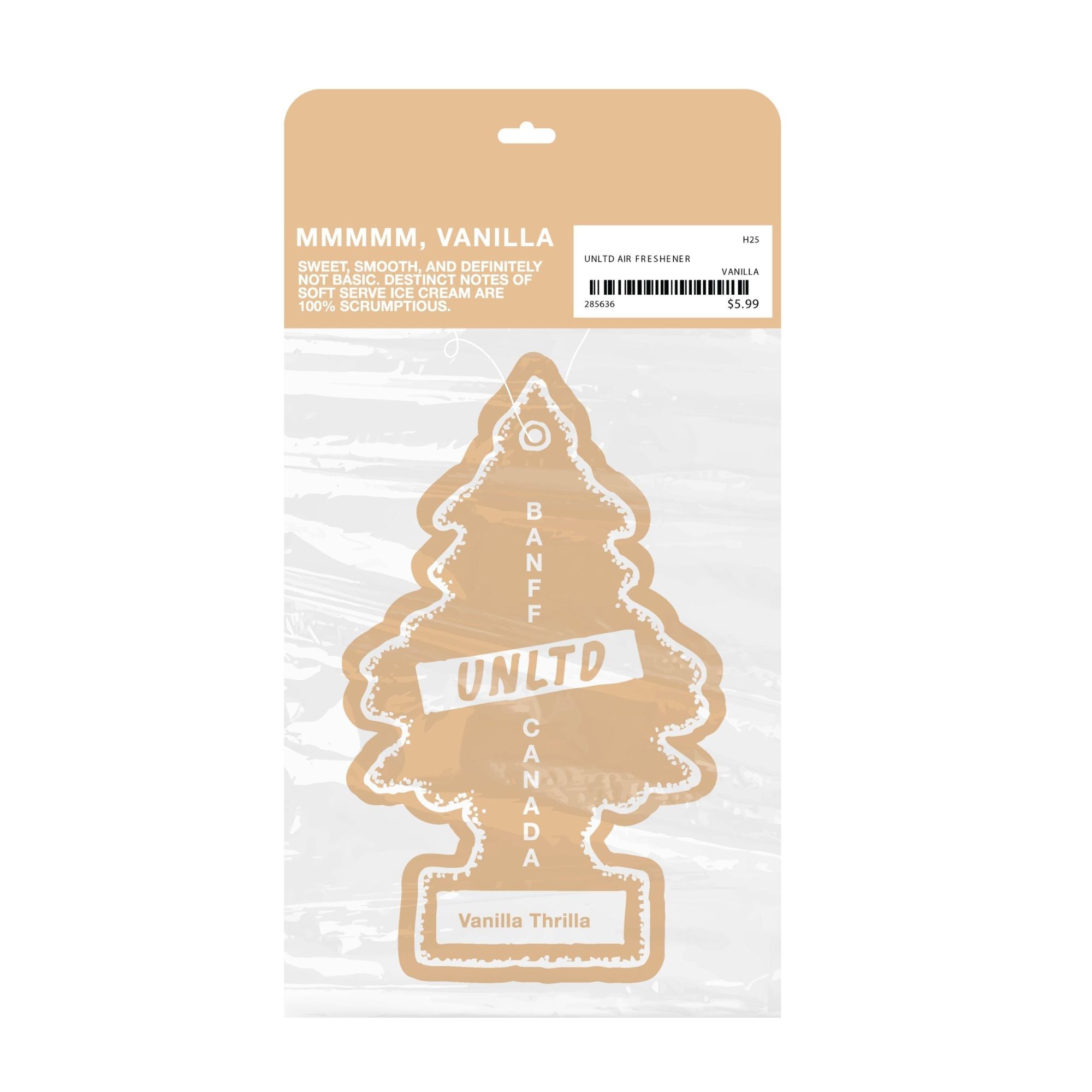 Vanilla Thrilla Air Freshener