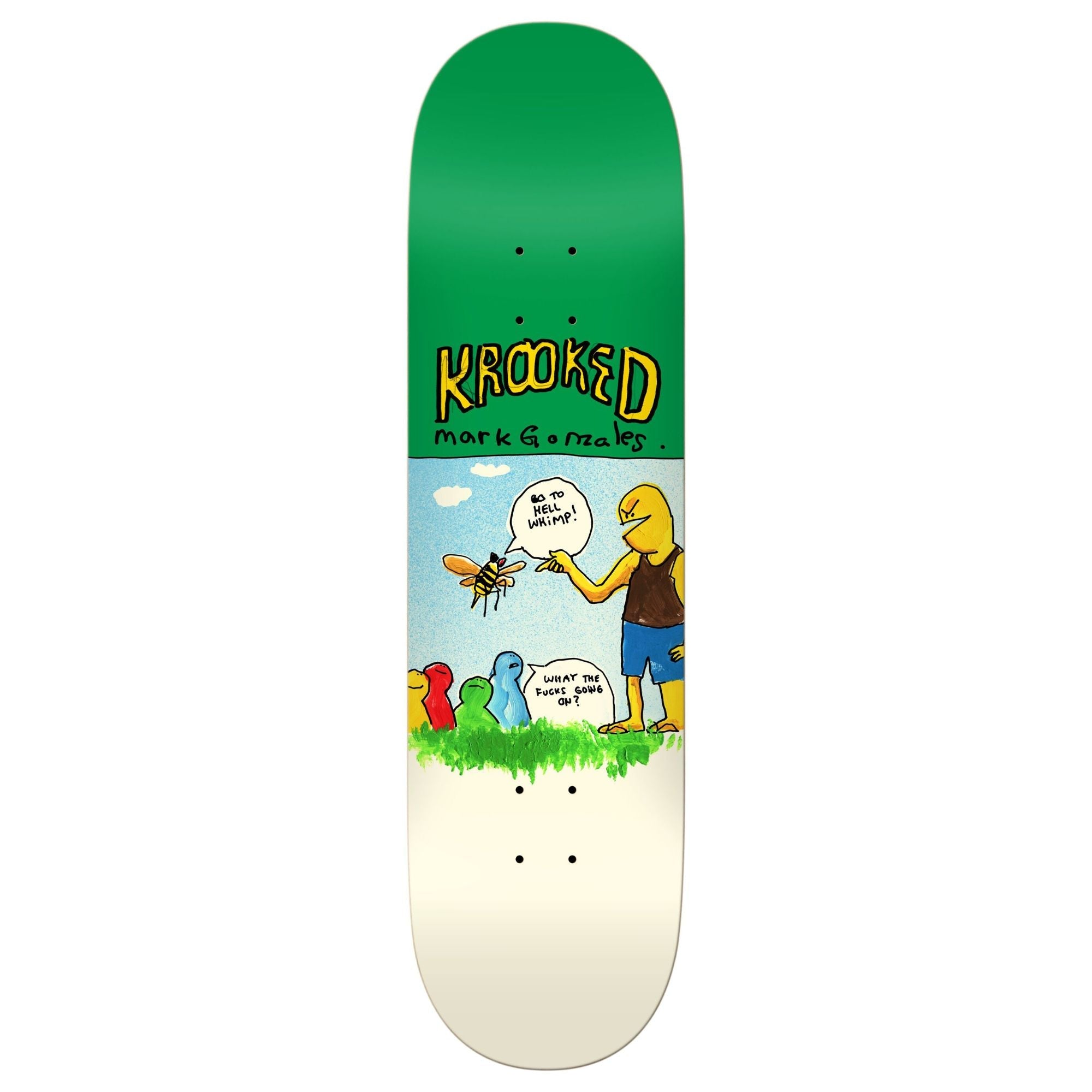Krooked Gonz Whimp 8.75 Skateboard Deck - UNLTD Boardshop