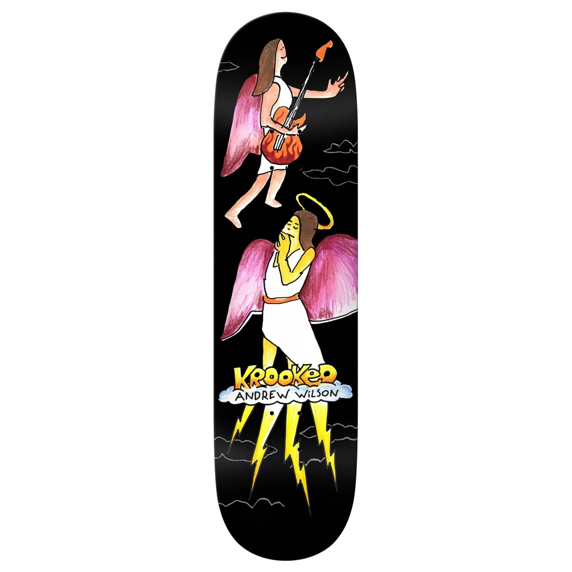 Krooked Wilson Angel True Fit 8.25 Deck - UNLTD Boardshop