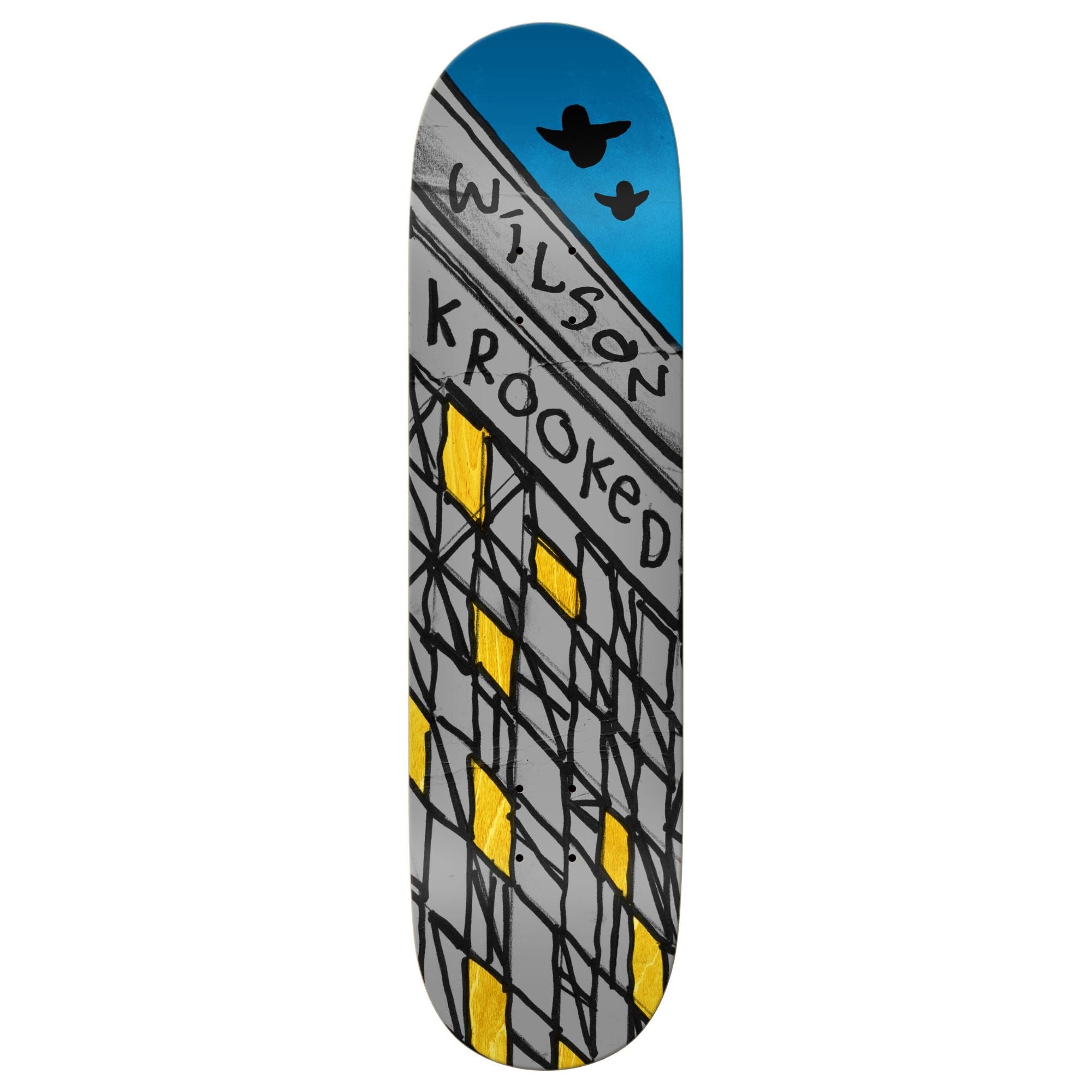 Krooked Wilson Link 8.5 Skateboard Deck - UNLTD Boardshop