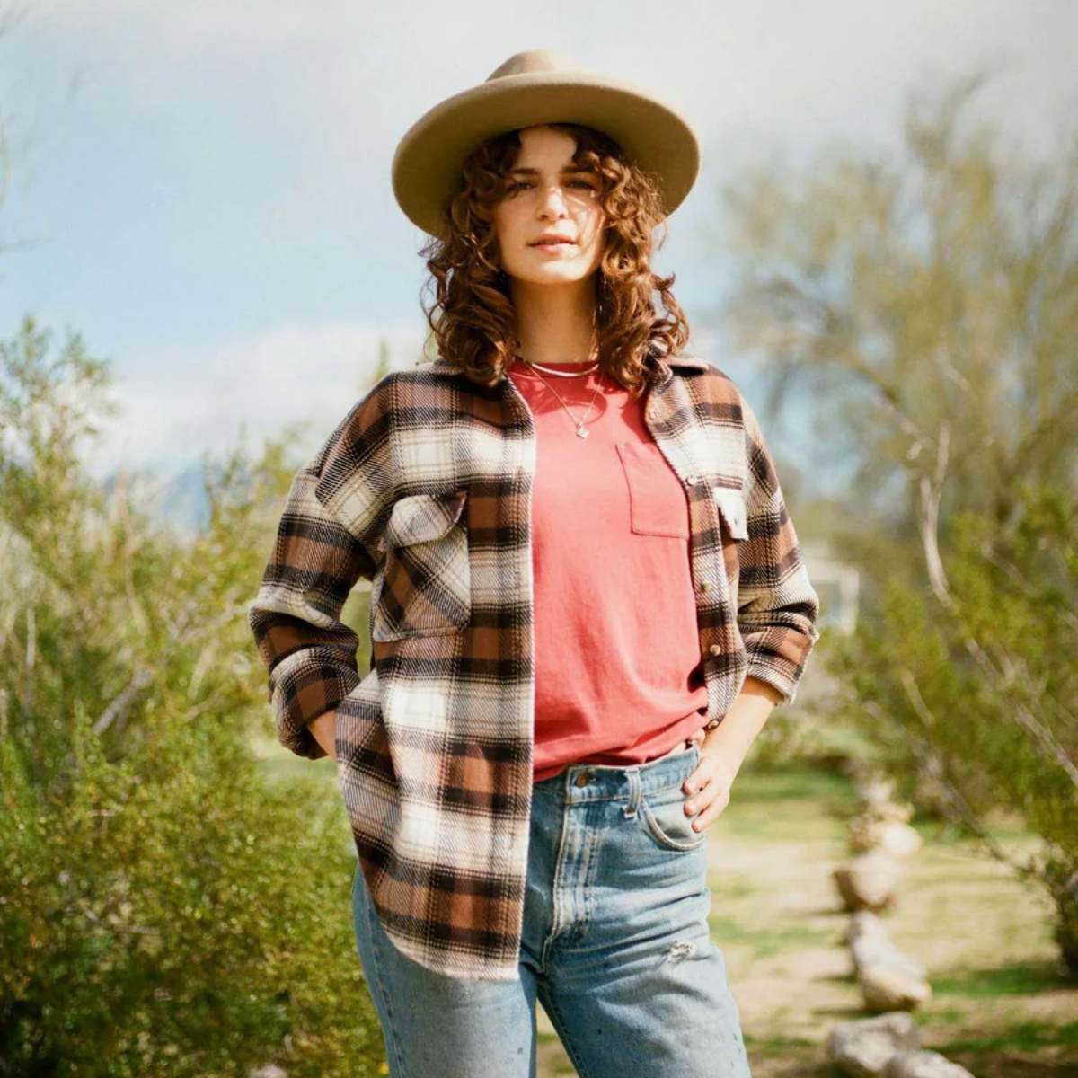Bowery Women's Classic Long Sleeve Flannel