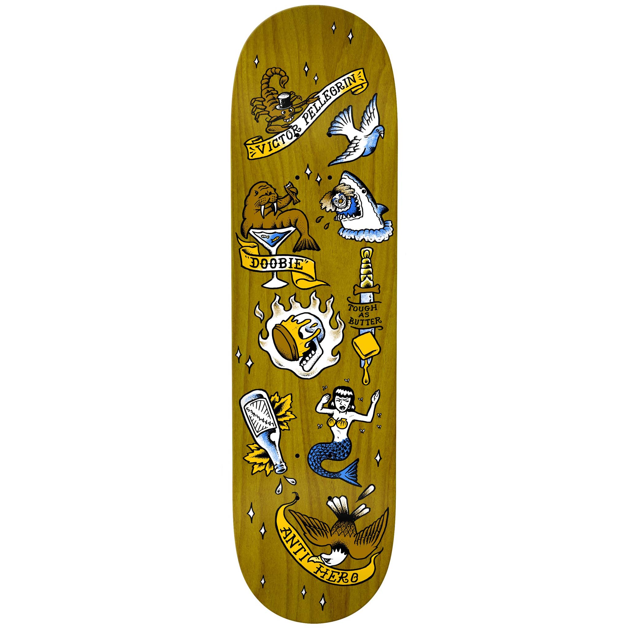 Doobie No Regerts Skateboard Deck