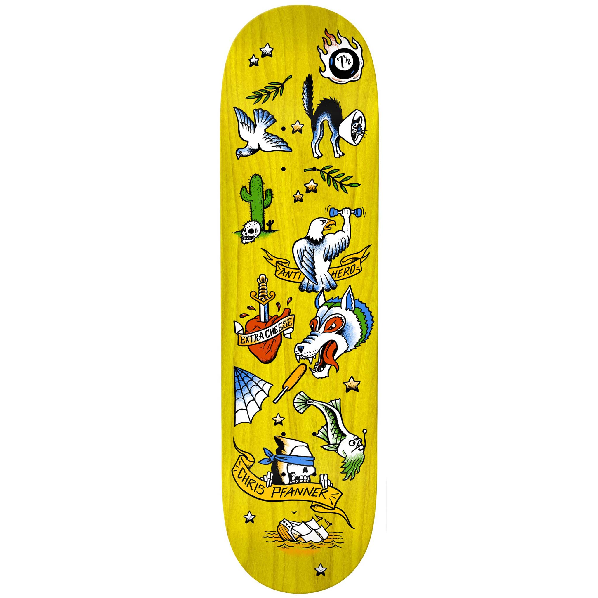 Pfanner No Regerts True Fit Skateboard Deck