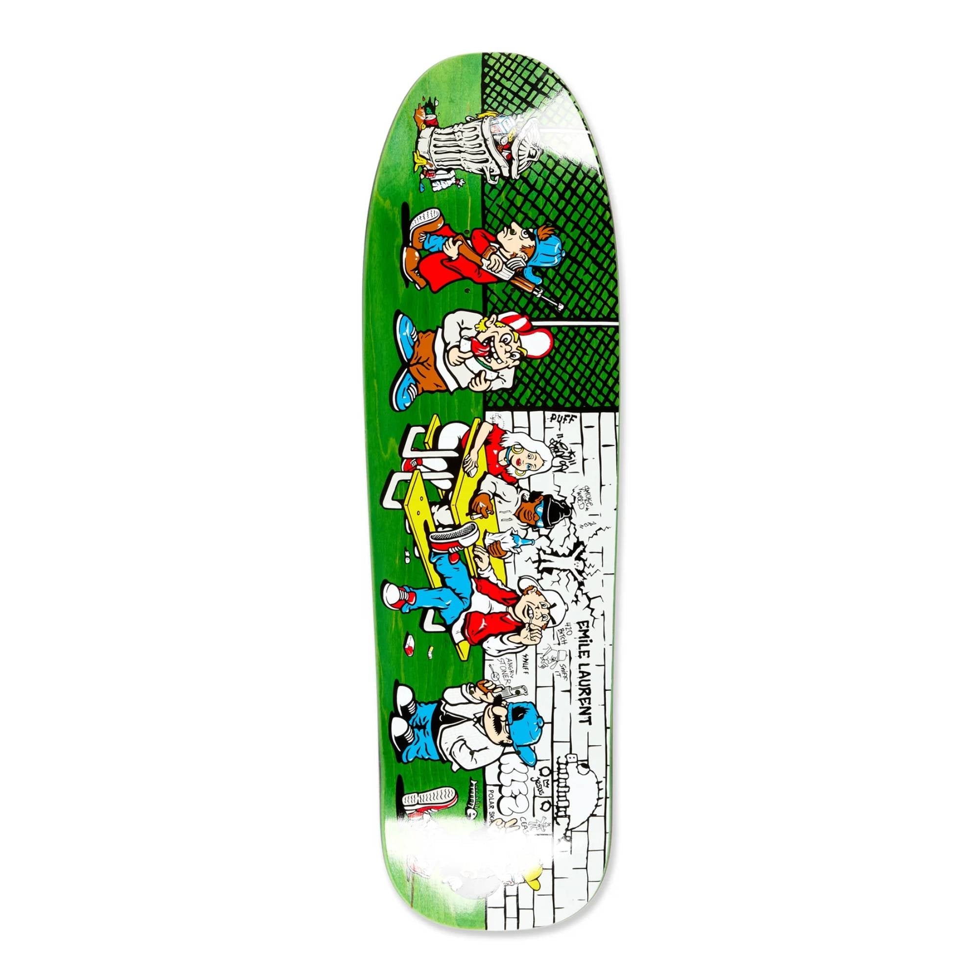 Emile Laurent High School D1 Shape Skateboard Deck