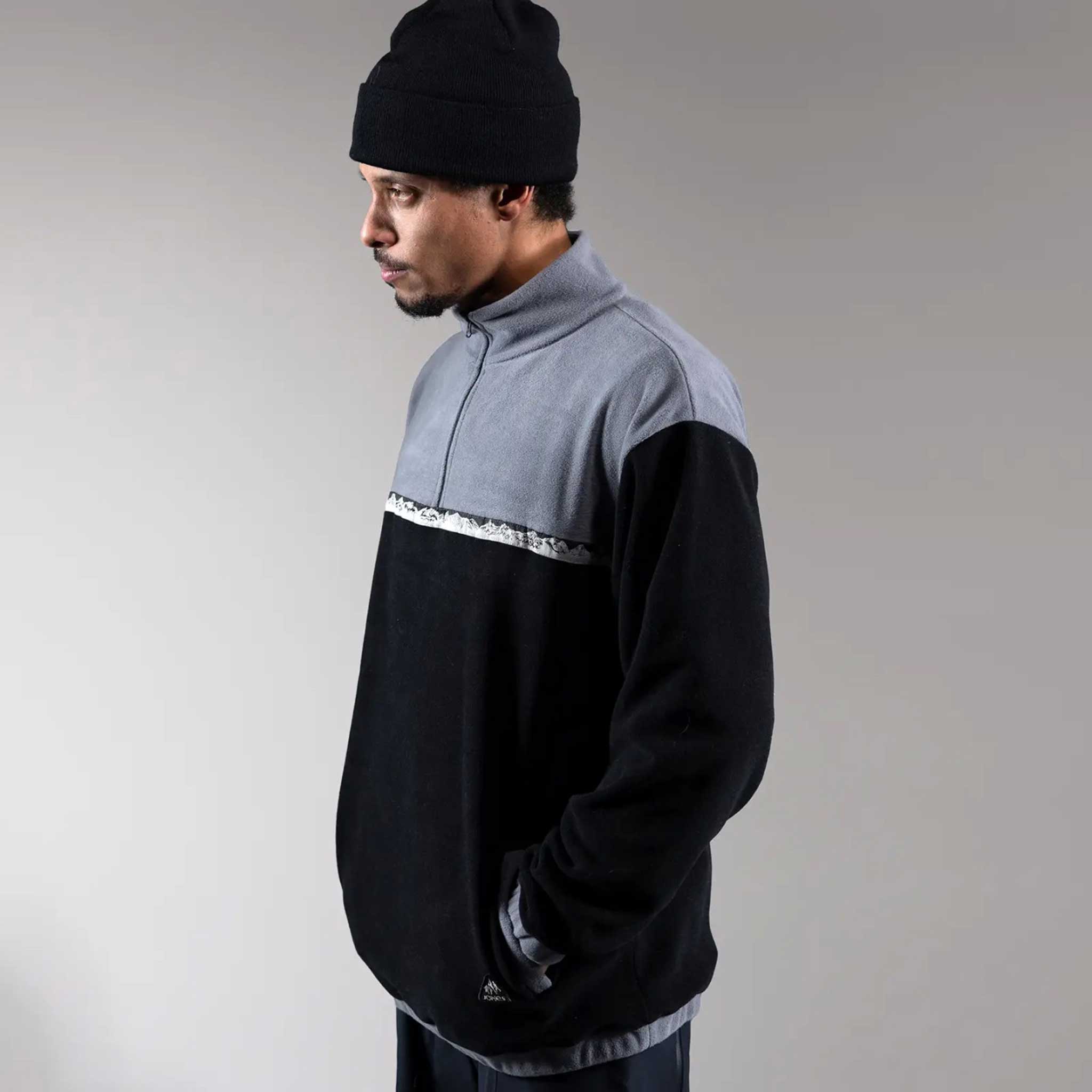 Recycled Fleece Half Zip Pullover