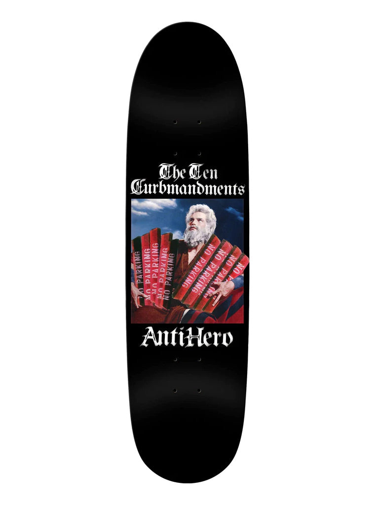 Antihero Ten Curbmandments 8.5" Deck Deck  - UNLTD Boardshop