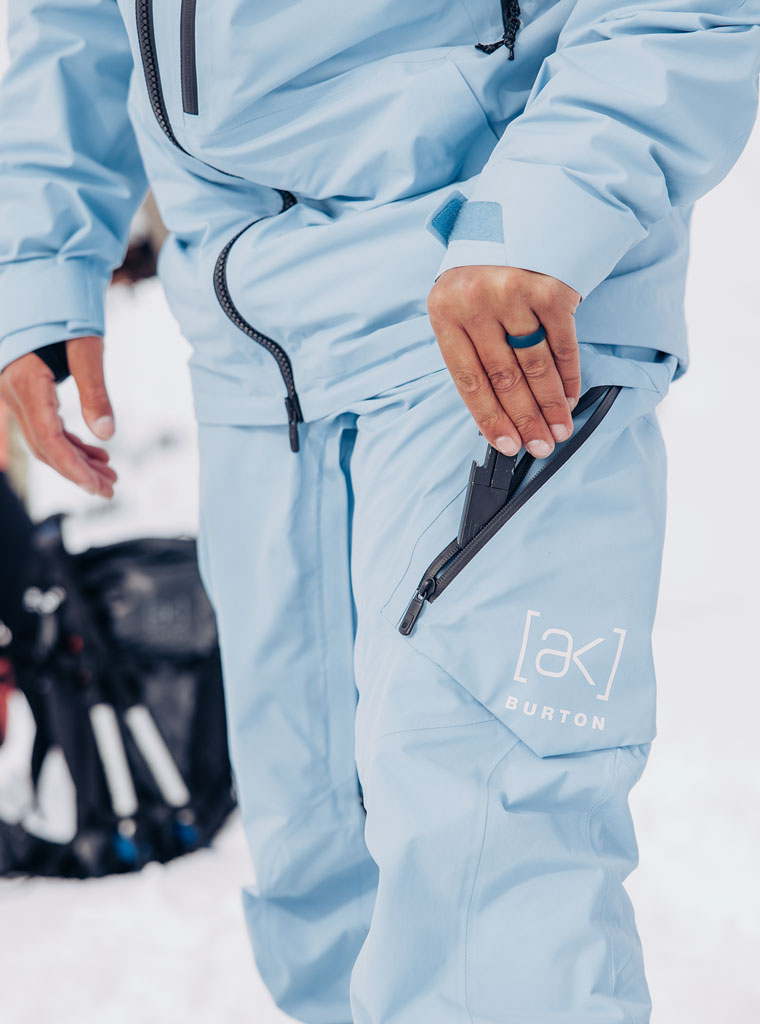 Burton Men's [ak] Cyclic Gore‑Tex 2L Snowboard Pantss Moonrise