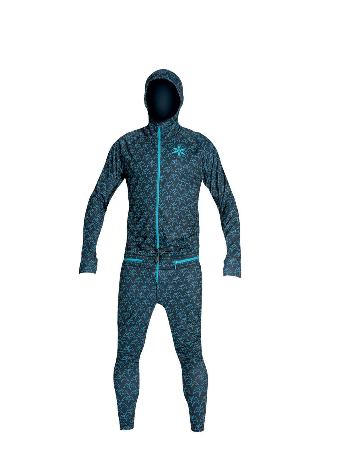 Airblaster Classic Ninja Suit Base Layer Bluebird Terry