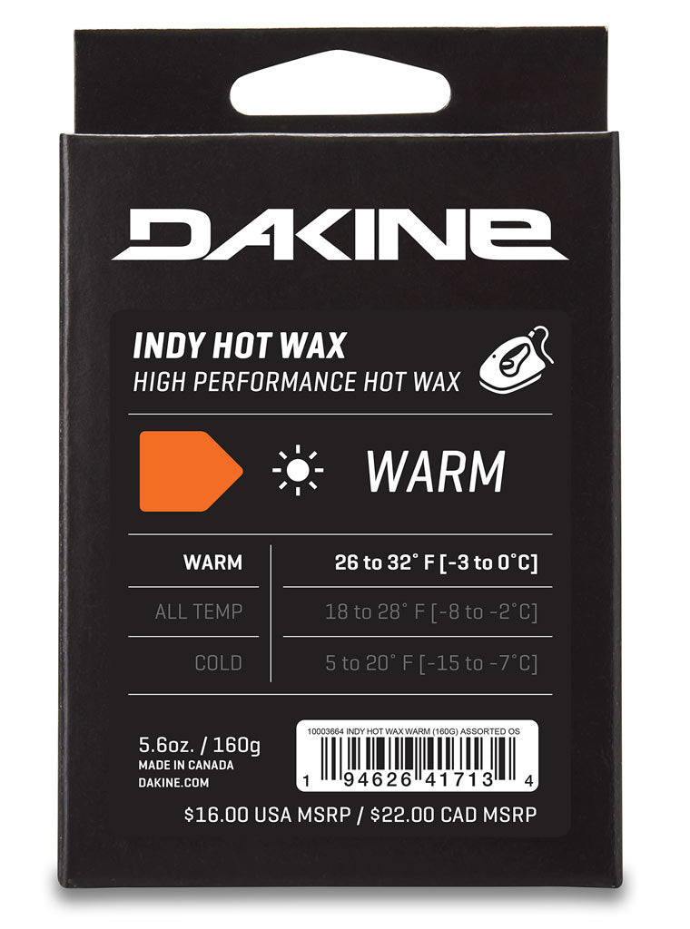 Dakine Indy Hot Wax Warm 160G Tuning  - UNLTD Boardshop
