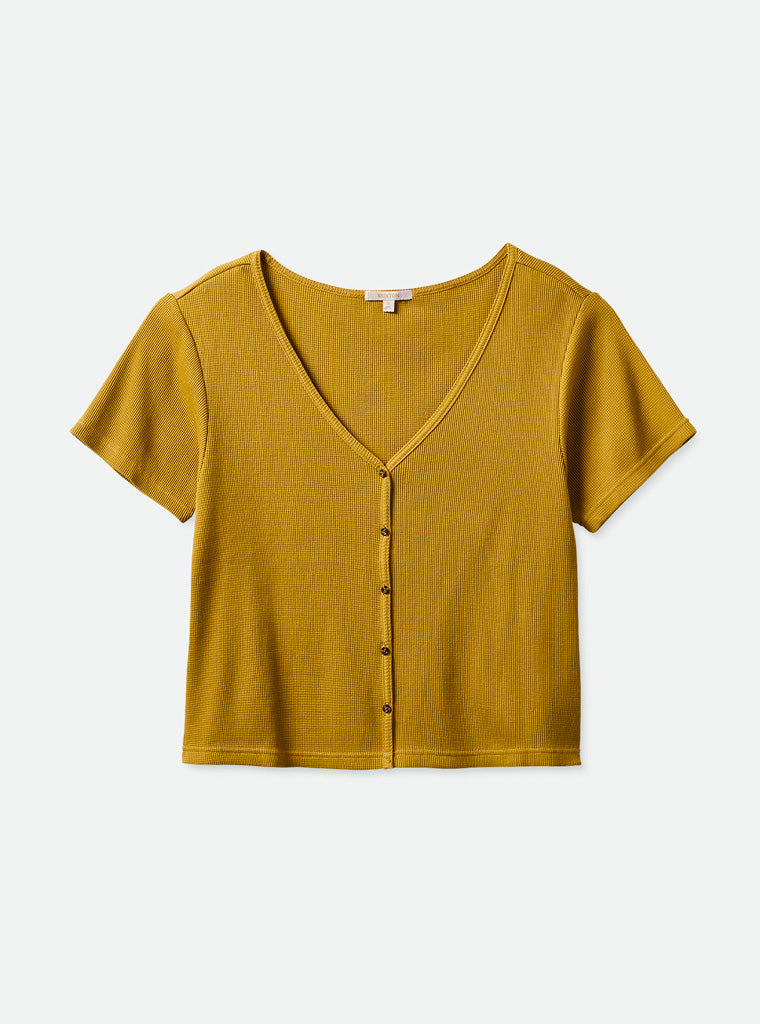 Brixton Monty V-Neck Tee Shirt  - UNLTD Boardshop