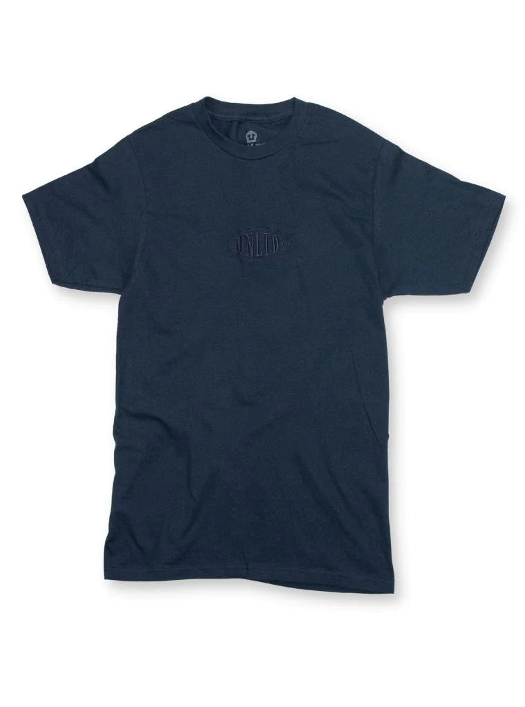 UNLTD Boardshop Oval Embroidered Tee Shirt  - UNLTD Boardshop