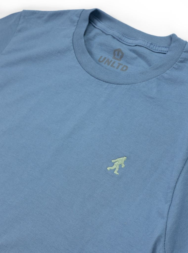 UNLTD Boardshop Sasquatch Embroidered Tee Shirt  - UNLTD Boardshop
