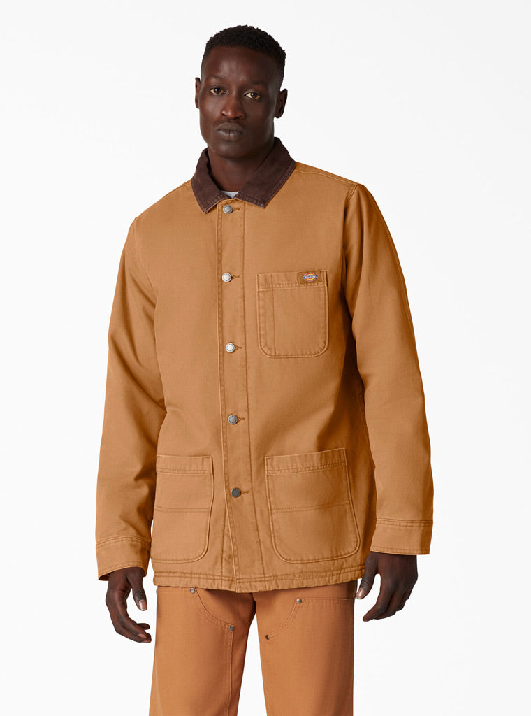 Duck High Pile Fleece Lined Chore Jacket