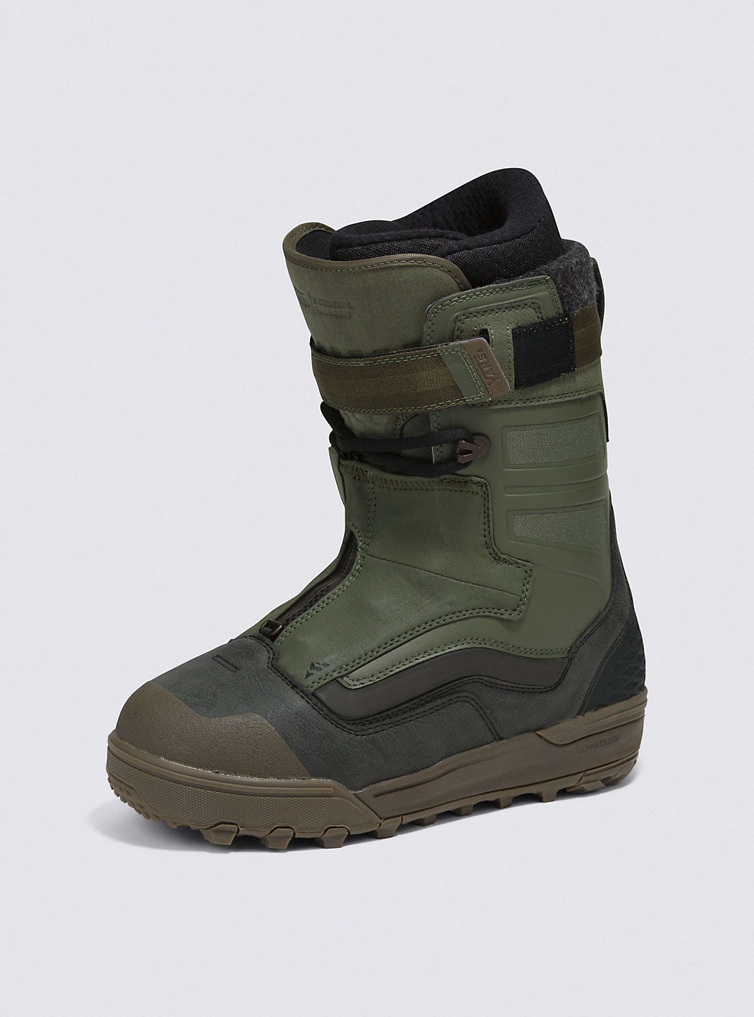 Vans Hi Country Hell Bound Snowboard Boots Olive Gum
