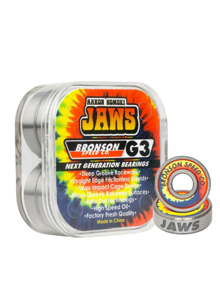 Bronson Bronson Pro G3 Bearings Aaron Jaws Homoki Bearings  - UNLTD Boardshop