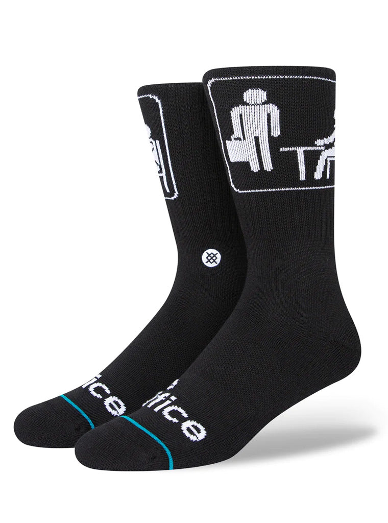 Stance The Office x Stance Intro Crew Socks Socks  - UNLTD Boardshop