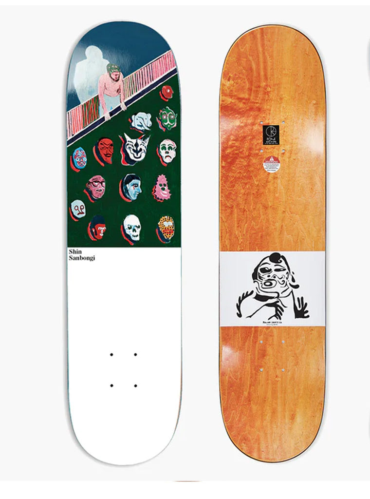Polar Shin Sanbongi Trophy Heads Deck  - UNLTD Boardshop